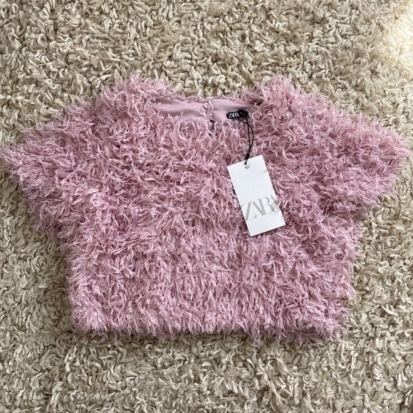 Zara Ruffle Crop Top - Picture 2 of 6